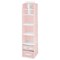 mDesign Fabric Nursery Hanging Organizer with 7 Shelves/3 Drawers